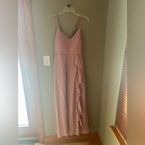 Birdy Grey Theresa Chiffon English Rose Medium Bridesmaid Dress